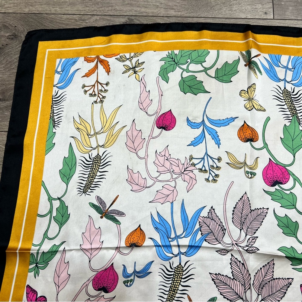 Botanical Floral Scarf - Picture 3 of 6